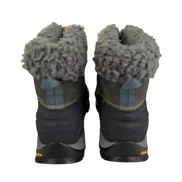 Merrell Winterlude Zip Waterproof Black Boot Ankle Mid Women's 6.5 J87642 Vibram - Picture 5 of 7